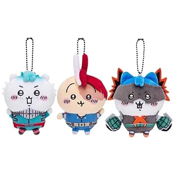 Amazon.co.jp: ちいかわ×僕のヒーローアカデミア ぬいぐるみ